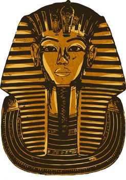 king tutankhamen egyptian death mask