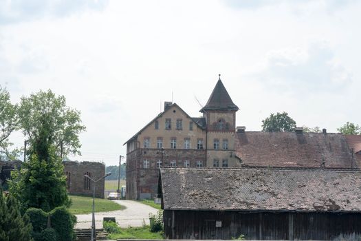 Czocha Castle - a defensive border castle located in the town of Sucha (Czocha), Leśna commune, at the Leśniański Lagoon in Kwisa in the Polish part of Upper Lusatia. The original name was probably Czajków (1329: castrum Caychow), before 1945 Tzschoch.