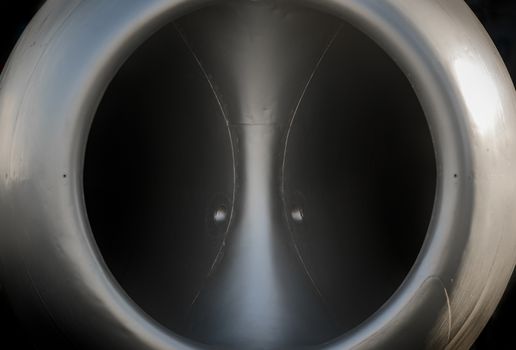 jet turbine motor close up  abstract background
