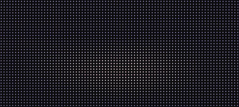 background pattern luminous blue and white led dots lights on black background