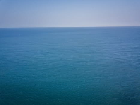 Drone picture of the Indian ocean, Tanzania.