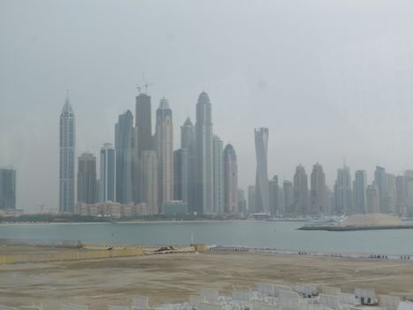 an urban landscape in Dubai