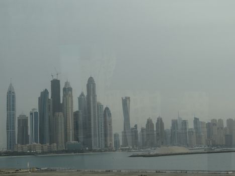 view of an urban skyline in summer