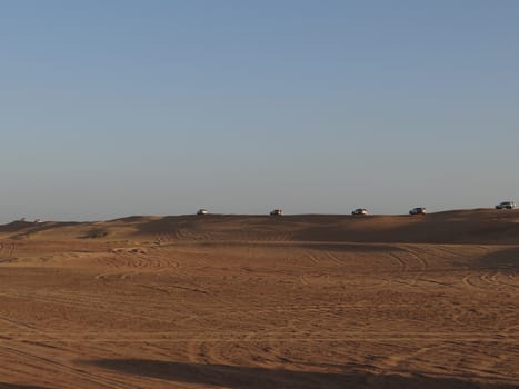 visiting the Arabian desert