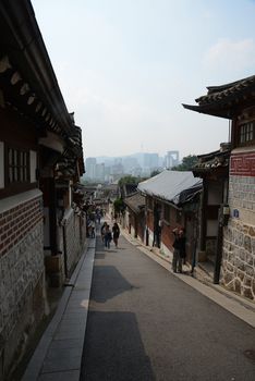 old town in seoul korea