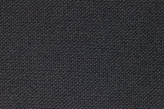 Texture of black fabric. Concept of fashion article background.