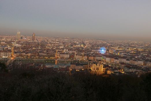 Tourism in the city of lyon, rhone alpes region in france