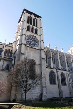 Tourism in the city of lyon, rhone alpes region in france