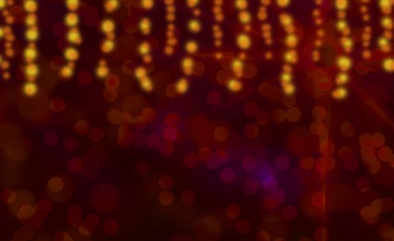 christmas bokeh background wallpaper with star