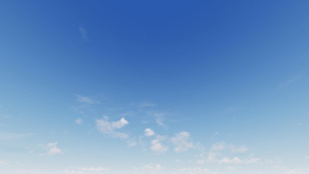 Cloudy blue sky abstract background, blue sky background with tiny clouds, 3d rendering

