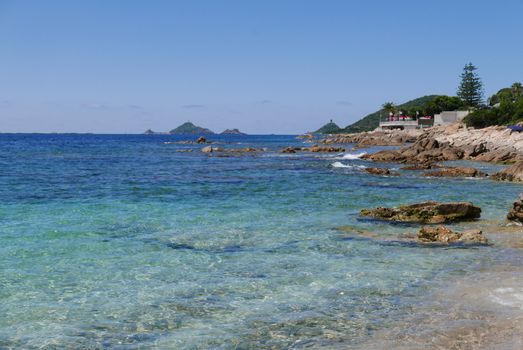 Holidays in southern Corsica.
Discovery of the Sanguinaires Islands, next to the city of Ajaccio