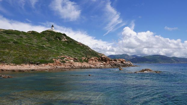 Holidays in southern Corsica.
Discovery of the Sanguinaires Islands, next to the city of Ajaccio