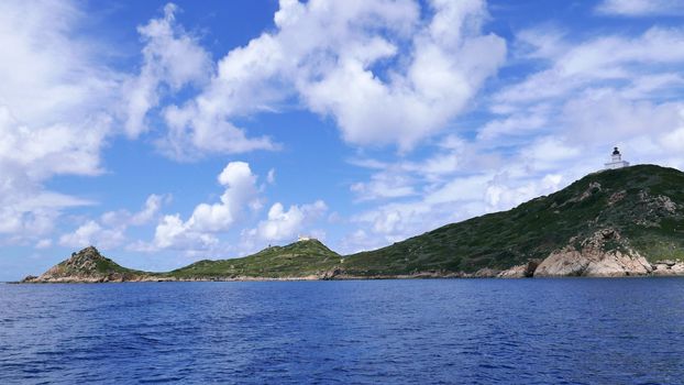 Holidays in southern Corsica.
Discovery of the Sanguinaires Islands, next to the city of Ajaccio
