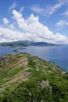 Holidays in southern Corsica.
Discovery of the Sanguinaires Islands, next to the city of Ajaccio