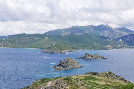 Holidays in southern Corsica.
Discovery of the Sanguinaires Islands, next to the city of Ajaccio