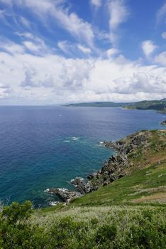 Holidays in southern Corsica.
Discovery of the Sanguinaires Islands, next to the city of Ajaccio