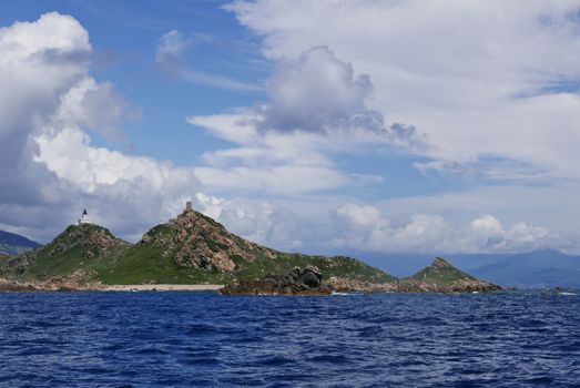 Holidays in southern Corsica.
Discovery of the Sanguinaires Islands, next to the city of Ajaccio