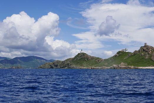 Holidays in southern Corsica.
Discovery of the Sanguinaires Islands, next to the city of Ajaccio