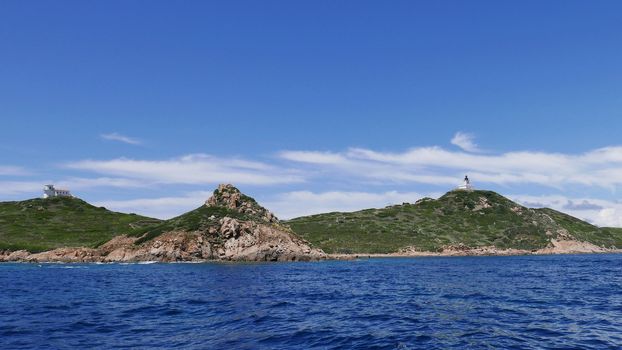 Holidays in southern Corsica.
Discovery of the Sanguinaires Islands, next to the city of Ajaccio