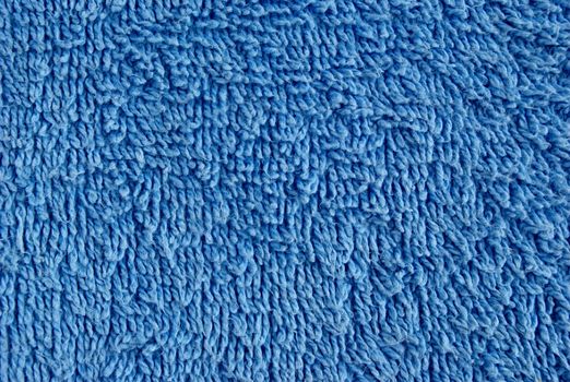 blue towel as a background for your message