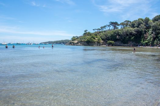 beach of Carbet on the peninsula of gien.
Cote du var in the south of France