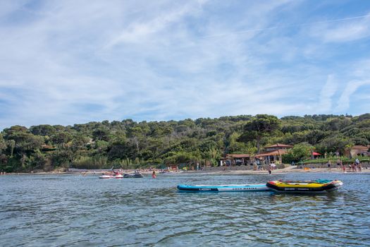 beach of Carbet on the peninsula of gien.
Cote du var in the south of France