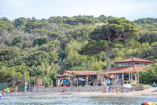 beach of Carbet on the peninsula of gien.
Cote du var in the south of France