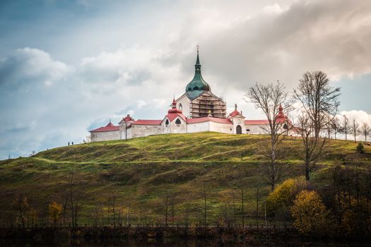 The pilgrimage church zelena hora - green hill - Monument UNESCO