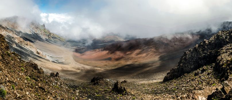 Haleakala National Park is an American national park located on the island of Maui in the state of Hawaii. The park covers an area of 134.62 square km 77.98 square km is a wilderness area.