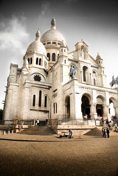 The Basilica of the Sacred Heart in Paris