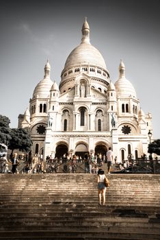 The Basilica of the Sacred Heart in Paris