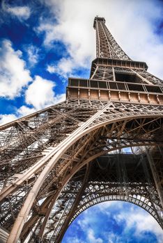 landscape of the Eiffel Tower in Paris