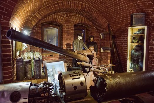 Military museum from World War 2 in Swinoujscie, Poland.