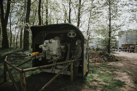 Military museum from World War 2 in Swinoujscie, Poland.