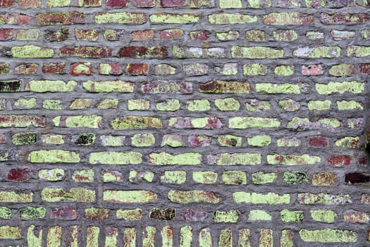 Brick wall, brick wall as a background with textured pattern