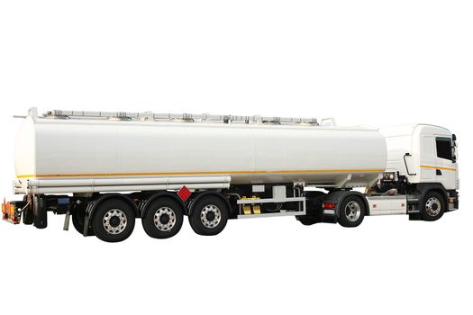 Tanker used for the transport of solvent