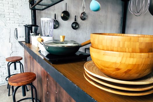 Detail image of Loft kitchen design