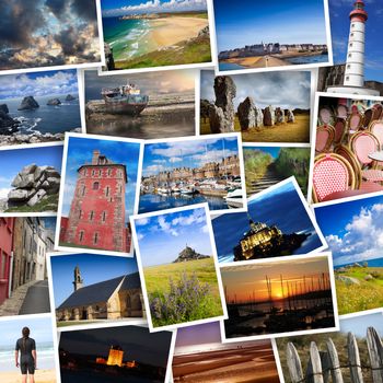 a collection of breton images