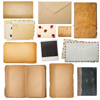 old vintage paper for correspondence
