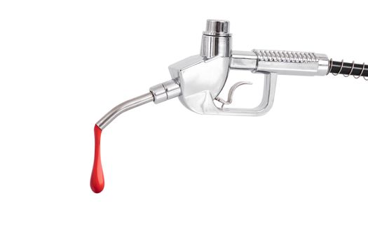 Fuel regulator on white background