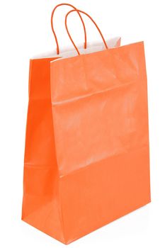 paper bag on white background