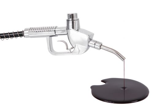 Fuel regulator on white background