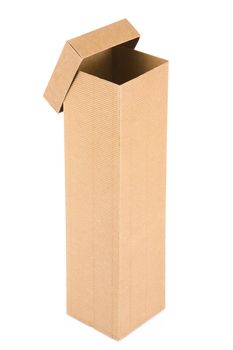 carton box on white background