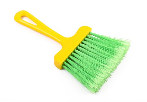 toilet brush for home on white background
