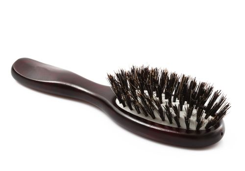 Hairdresser Tools on white background
