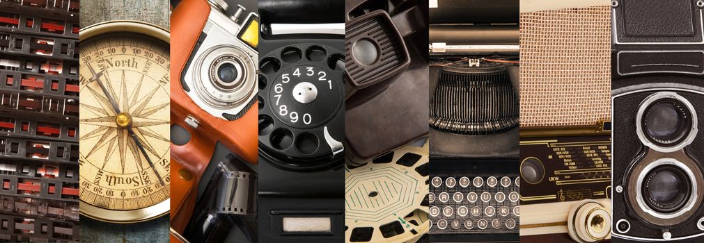 an original great vintage objects collection