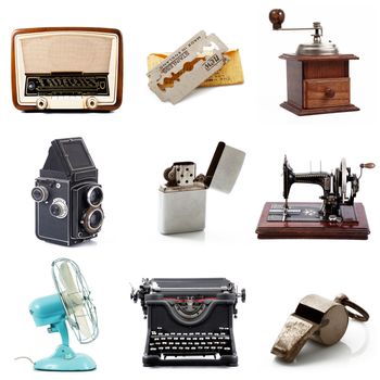 an original great vintage objects collection