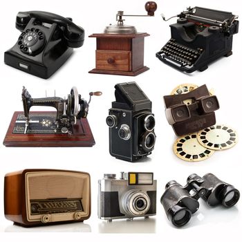 an original great vintage objects collection
