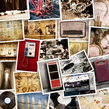 an original great vintage objects collection