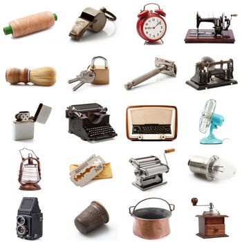 an original great vintage objects collection